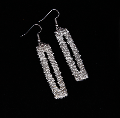 Cobblestone Earrings Long