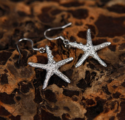 Starfish Earrings Small