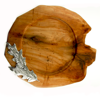 Oak Leaves Platter