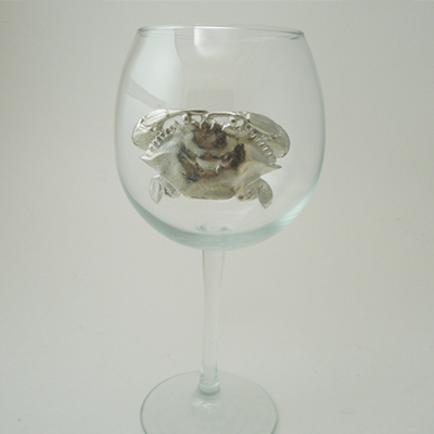 Red Wine Glass, Crab