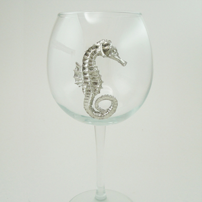 Red Wine Glass, Seahorse