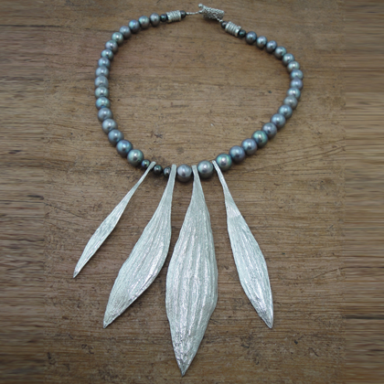 Plantain Leaves Necklace