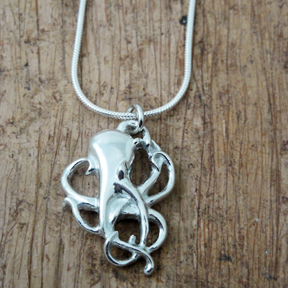 Octopus Chain Necklace - small
