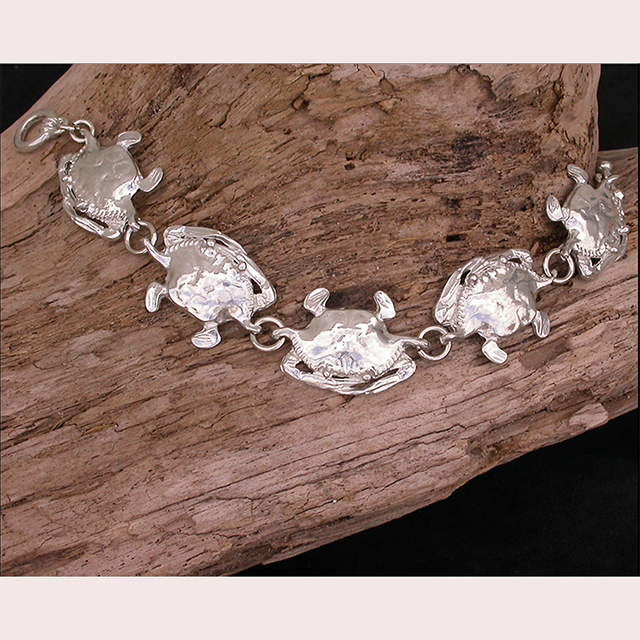 Crab Link Bracelet