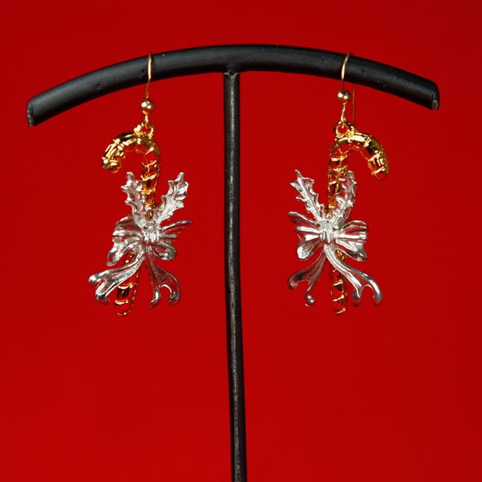 Candy Cane Earrings