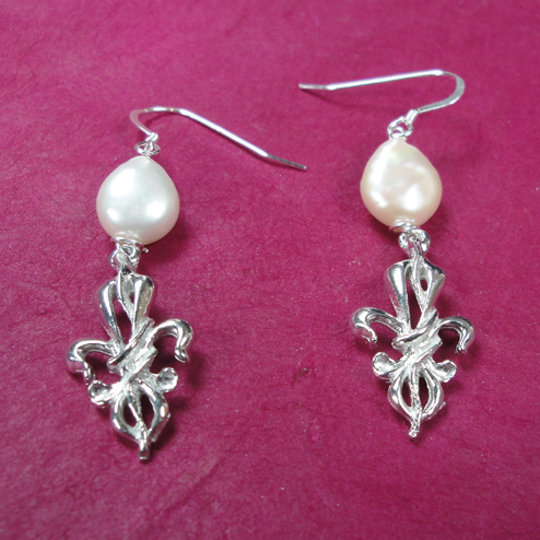 Fleur De Lis St.Marie Earrings
