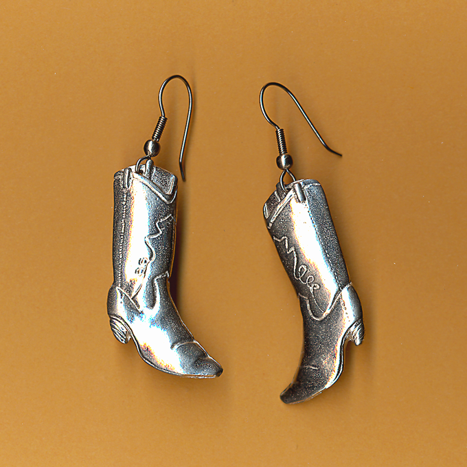 Boot Earrings