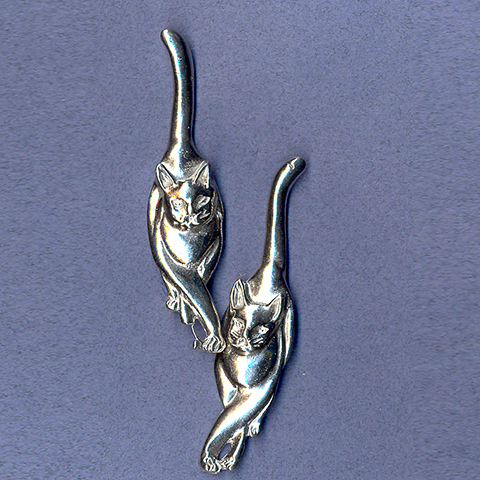 Cat Walking Earrings