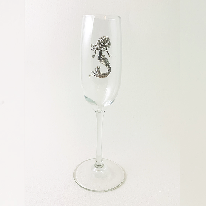 Champagne Flute Mermaid
