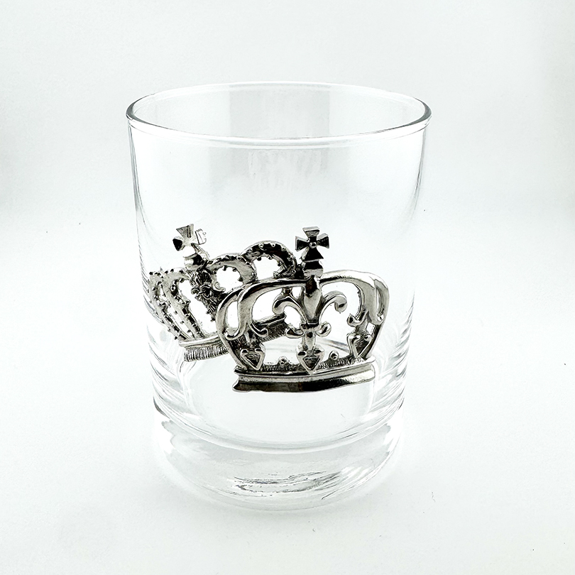King and Queen Crown Glass