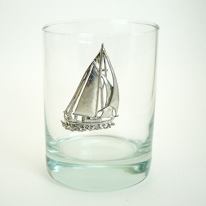 Sailboat Graff Rig Tumbler