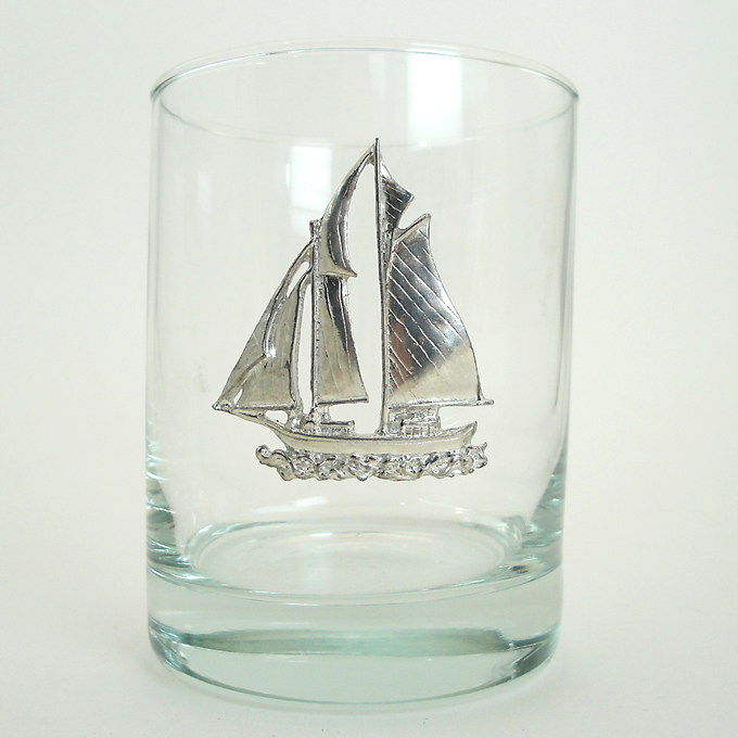 Sailboat Schooner Tumbler