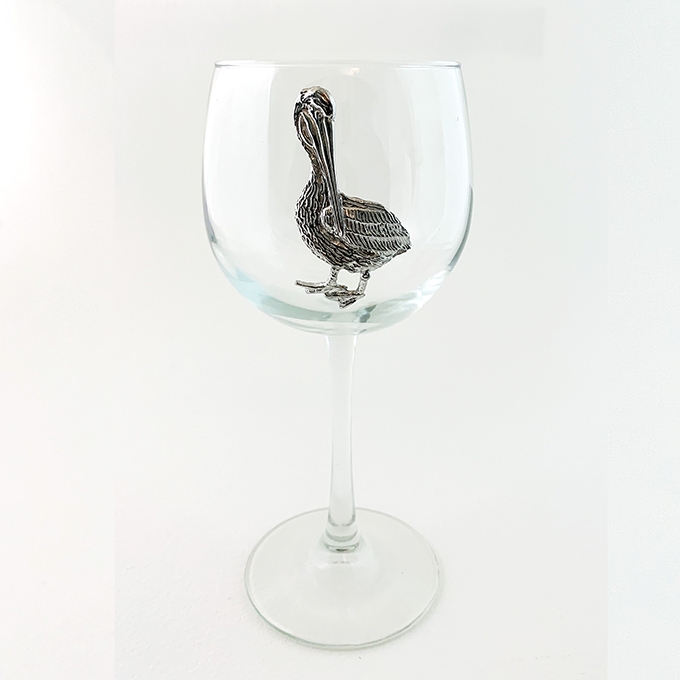 Red Wine Glass Pelican