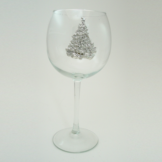 Red Wine Glass, Christmas