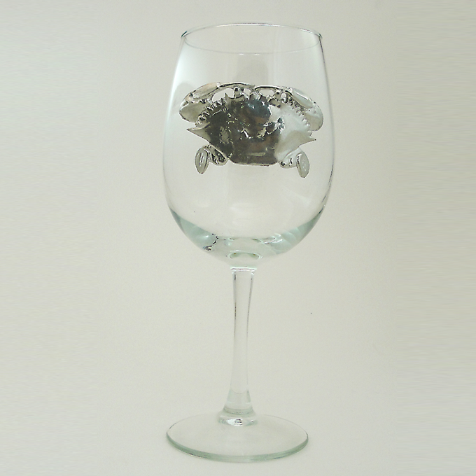 White Wine Glass, Crab