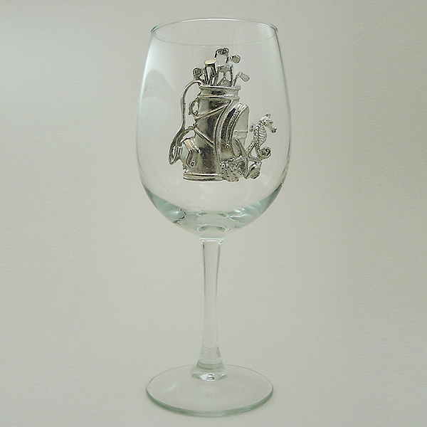 White Wine Glass, Golf Seaside