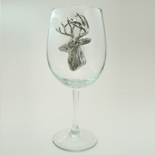 White Wine Glass, Stag
