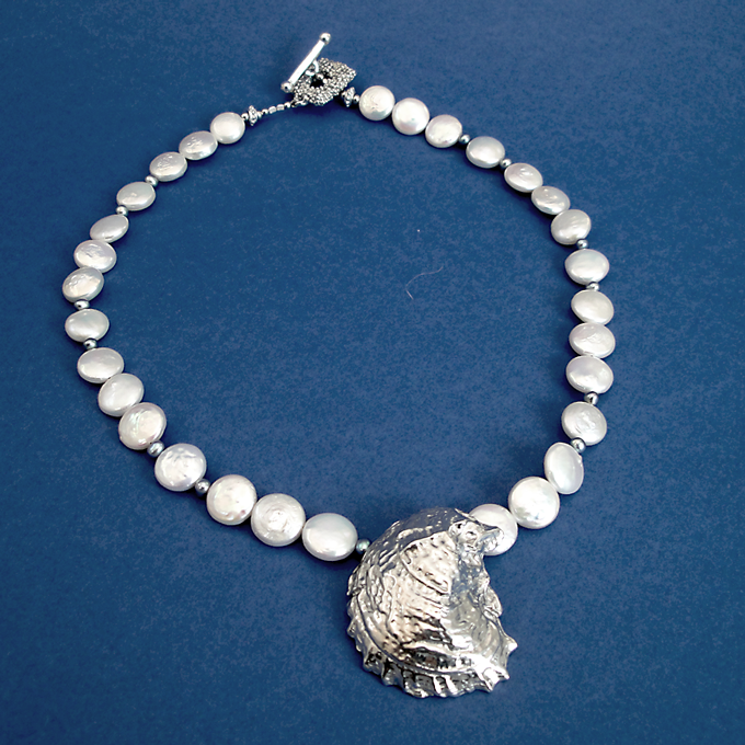 Oyster Coin Pearl Necklace