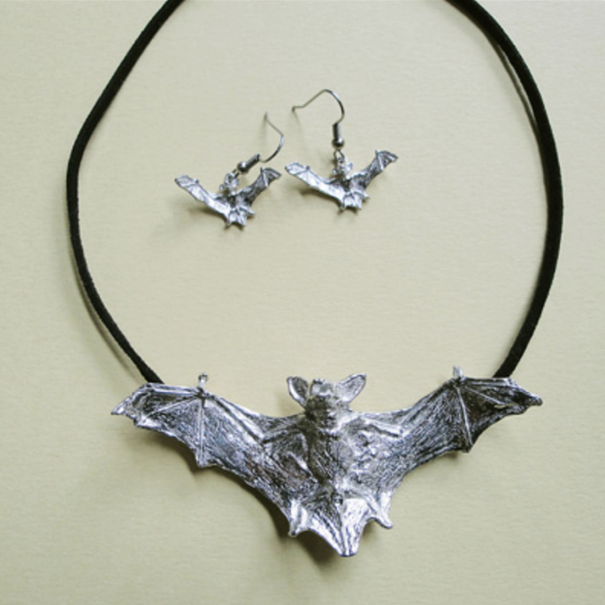 Little Brown Bat Necklace