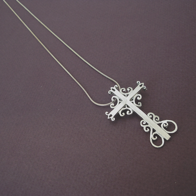 St. Louis Cross Necklace