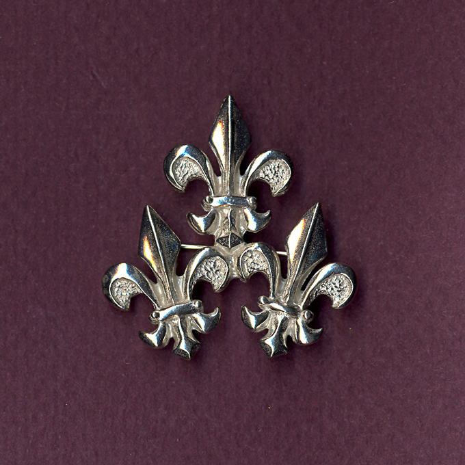 Fleur De Lis Trio Pin