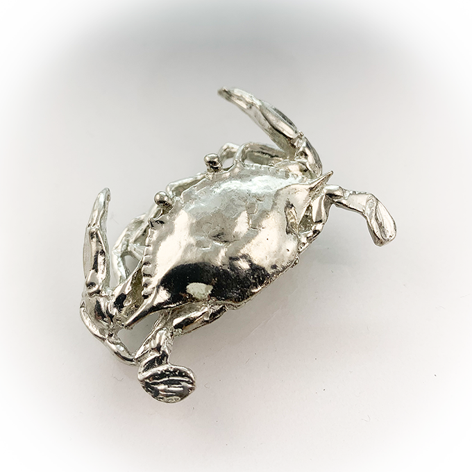 Crab With Craw Pin