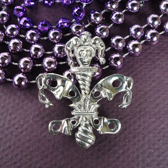 Maurice Milleur ,Mardi Gras Fleur de lis Pin