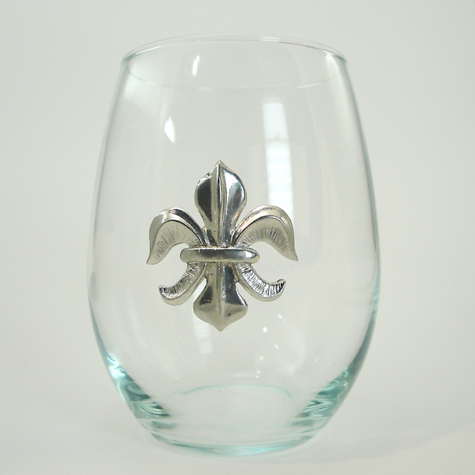 Stemless, Fleur De Lis Classic
