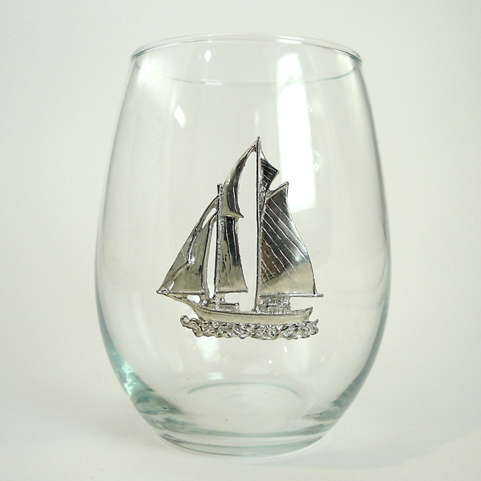 Stemless, Sailboat Schooner