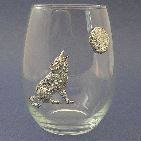 Stemless Wine Glass, Coyote