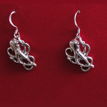 Octopus Earrings