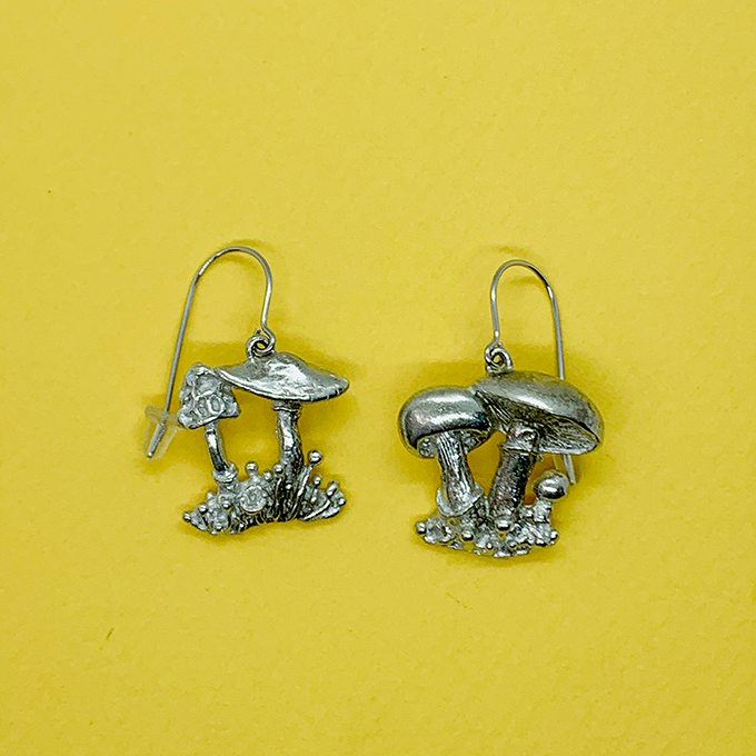 Mushroom Earrings